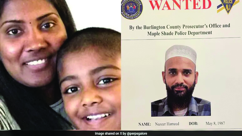 FBI Offers $50,000 Reward For Indian Who Killed Woman, Son In New Jersey